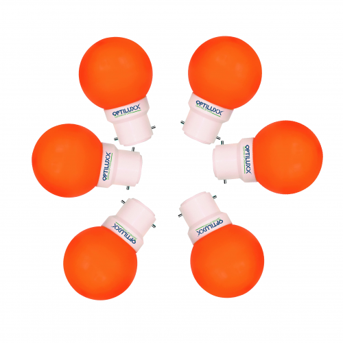 0.5Watt STAR LED Night Lamp Orange