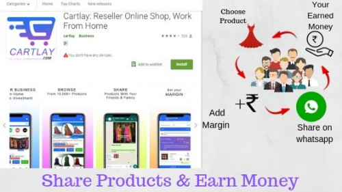 In India, cartlay is the most trusted application for reselling. Reselling is a popular business in India for clothing and accessories. Cartlay is the latest Online best reseller app in india. As a reseller, you can join cartlay and earn a profit. If you want to make money from home cartlay is the best application for you. At cartlay, you can share products on WhatsApp or facebook and resell to your friends.
Visit Us Our Website:- https://cartlay.com/
Dawnloud Our App:-  https://urlzs.com/o73Tx