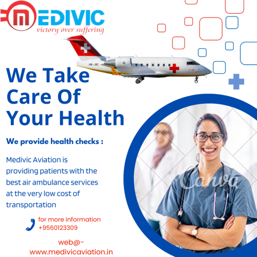 Medivic Aviation Air Ambulance Service in Raipur for 100% reliable and professional patient transfer services in your city. We believe in delivering high quality medical emergency aid air ambulance in Raipur to move patient safely from Raipur to Delhi, Mumbai, Vellore, Bangalore and Chennai.
Web@ https://bit.ly/2V2Y7Ee