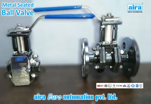 Aira Euro Automation is a leading manufacturer and exporter of Metal seated Ball Valves in India. We have a wide range of industrial valves to fulfill your requirements.