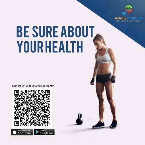 Fitness Challenges can help you to Earn Money and to gain health. Challenge by using “Activity-Challenge App” and Earn Money and stay fit.