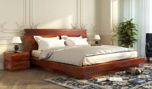 Order online double bed from Wooden Street, because our double beds are made from solid wood to increase its durability. 
For more details visit:https://www.woodenstreet.com/double-beds