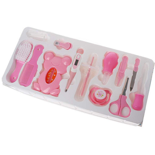 13PCS Newborn Safety Care tool pink