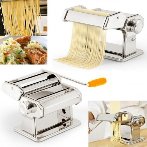 150mm 6 Inch Hand Crank Pasta Noodle Maker Roller Machine2