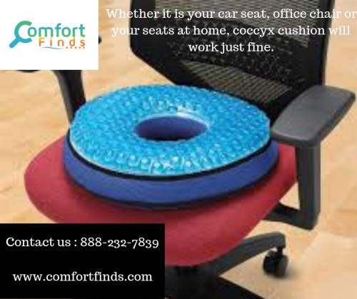 Whether it is your car seat, office chair or your seats at home, coccyx cushion will work just fine.https://bit.ly/308yqEh
