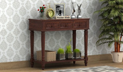 Explore the latest solid wood console tables online in Mumbai and grab the special discount available or you can also get it customized from us.
Visit: https://www.woodenstreet.com/console-tables-in-mumbai