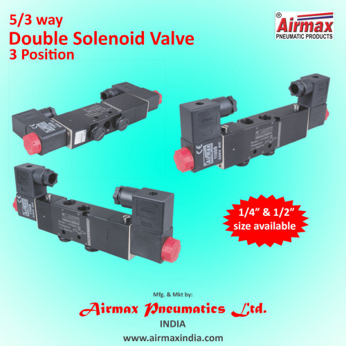 Airmax pneumatics is a leading directional control valve manufacturer and exporter in India. we have available various directional control valve for your use.