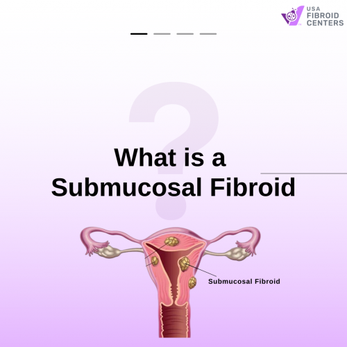 Submucosal uterine fibroids are benign growths located within the inner lining of the uterus, or endometrium. They can develop individually or in clusters. As we mentioned above, submucosal fibroids are most likely to cause very heavy menstrual bleeding.