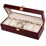 6-Slots-Wood-Watch-Boxes---Bordeaux-red-2