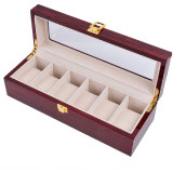 6-Slots-Wood-Watch-Boxes---Bordeaux-red-4