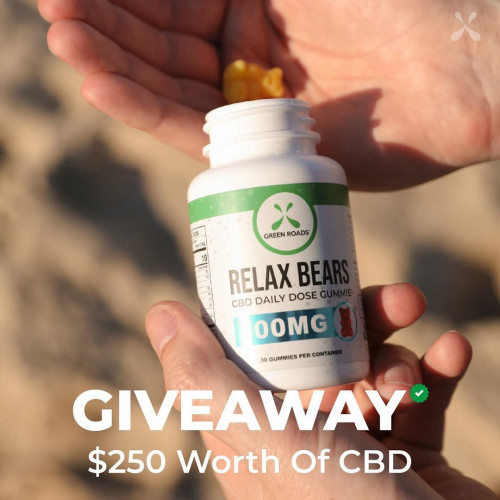 Green Roads is celebrating their verification on Instagram by giving away Free CBD Products worth $250! Participate here:  https://www.instagram.com/p/ByI80H6jlCH/