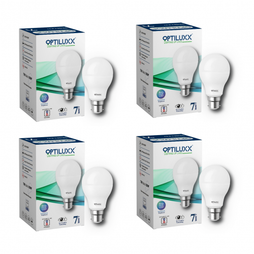 7Watt B22 LED Bulb White Pack Of 4 (1)