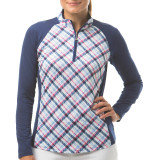 900474-SanSoleil-SolCool-Print-Panel-Zip-Mock.-Avery.-Navy---Hot-Pink-7