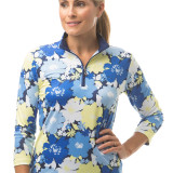 900476-SanSoleil-SolCool-34-Sleeve-Mock.-Cosmos-Blue-100-1