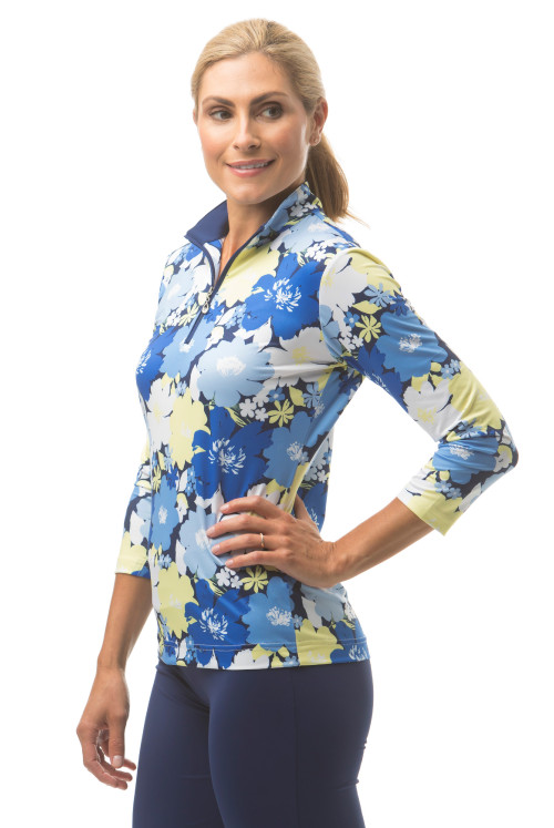 900476 SanSoleil SolCool 34 Sleeve Mock. Cosmos Blue 100 (2)