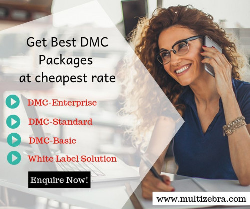 Get Best DMC holiday packages portal & white label solution at cheapest rate call or write to us today.
Visit-www.multizebra.com
.