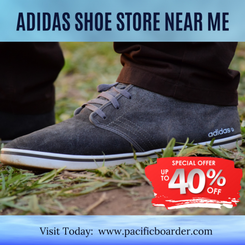 Buy Adidas shoes online from Pacific Boarder that has a wide range of running shoes, trainers’ sneakers, athleisure shoes, and sandals for both men and women. We offer extremely light and soft shoes that look great with casual outfits. Checkout our latest collection now!