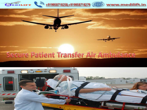 Use the country’s best Air Ambulance Service provider air ambulance service in Delhi with the advanced medical support for the safe transportation of the patient which is provided by the Medilift Air Ambulance at the very low fare.
https://bit.ly/2VpmEXj