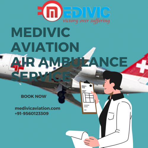 Air Ambulance Service in Raipur offered by Medivic Aviation is providing medical transportation via charter aircraft that are incorporated with advanced life support and critical care facilities so that the patients can’t experience any difficulties on the way to the center of medication. 
More@ https://bit.ly/2M2nWnG 
Web@ https://bit.ly/2PNWOp7
