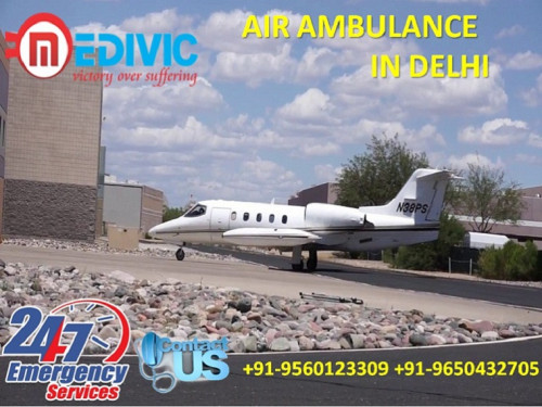 Medivic Aviation Air Ambulance in Delhi is one of the estimable and consistency air ambulance medical service providers all around India and abroad also at a very authentic cost. We render the safest and quickest patient relocation service from one region city to another regional city within very less time.

Website: https://www.medivicaviation.com/