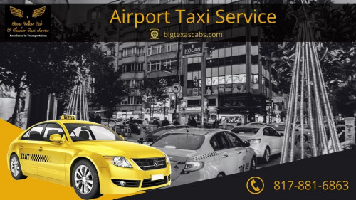 We are offering the best local taxi services near my area to DFW Airport at a low price. We provide clean, safe vehicles and professional drivers for each booking. Call Now! For more information visit: https://bigtexascabs.com/taxi-services/