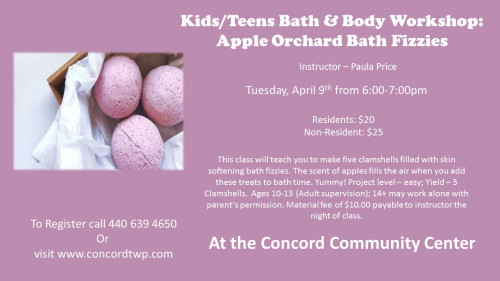 Apple Orchard Bath Fizzies