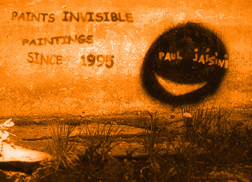 Art Gif collection homage to Paul Jaisini Viral Art Smile neon pink