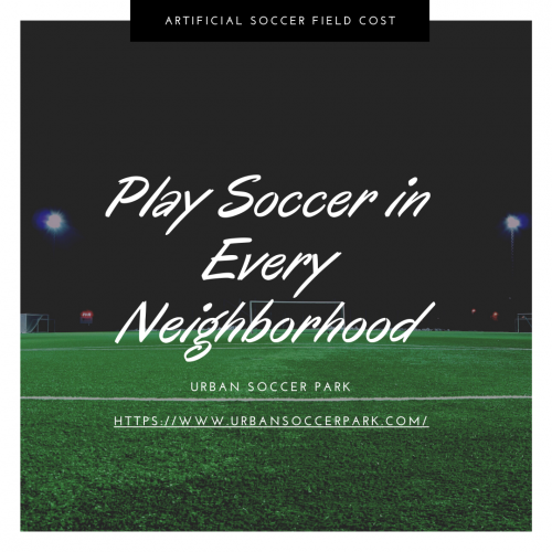 Urban Soccer Park is the top the small-sided soccer movement in the U.S. by selling, installing, and consulting on fully turnkey, highly durable courts that are across the world. We could have you playing in as little as a week.

https://www.urbansoccerpark.com/