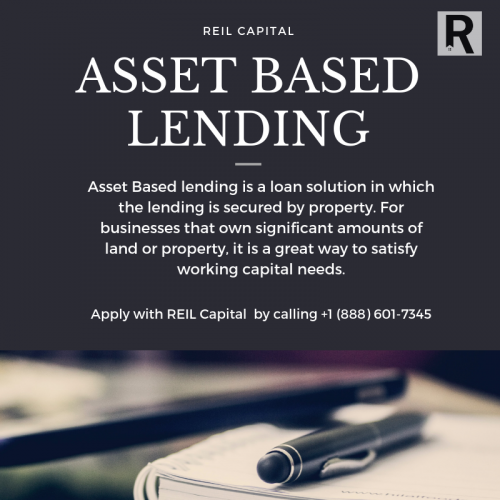 Asset-Based Lending is a loan solution in which the lending is secured by the property. For businesses that own significant amounts of land or property, it is a great way to satisfy working capital needs. Visit our website or call now more info.