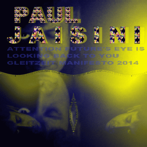 Attention Future's eye looking back to you Paul Jaisini homage art gif 2.40 600x600