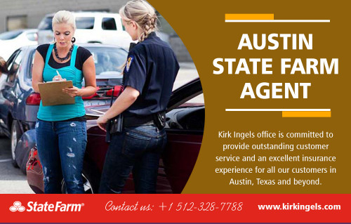 State Farm Agent in Austin TX for an exceptional chance to develop yourself at https://www.kirkingels.com 

Find Us : https://goo.gl/maps/UB2ddTL3kAjXLWin6 

Our Services : 

Auto Insurance 
Business Insurance 
Life Insurance 
Health Insurance 
Property & Casualty Insurance 

Selecting the most appropriate broker means doing your own homework. To find local brokers in your community trip, The State Farm Agent in Austin TX, you'll see profiles over maxim brokers sorted by country and area code. Your financial future is dependent upon the recommendation of those professionals that are qualified. The disappointment comes when it's time to submit a claim, and you don't obtain the customer support required to assist you through a complex procedure.

Address : 3701 Bee Caves Rd STE 201, Austin, TX 78746, USA 

Phone  : +1 512-328-7788 
Fax    : (512) 870-9370 

Social Links : 

https://www.reddit.com/user/StateFarmAustinTX 
https://followus.com/StateFarmAustinTX 
https://kinja.com/statefarmaustintx 
https://www.pinterest.com/StateFarmAustinTX/ 
https://www.linkedin.com/in/kirk-ingels-049bb412/ 
https://yelloyello.com/places/kirk-ingles