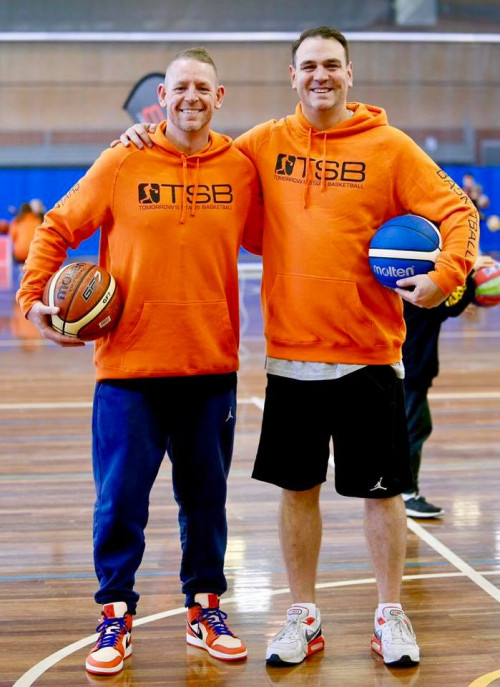 20yrs as best mates and the last 7yrs you have helped me build and achieve my dreams with Tomorrow’s Stars Basketball. You’ll always be my brother and right-hand man.