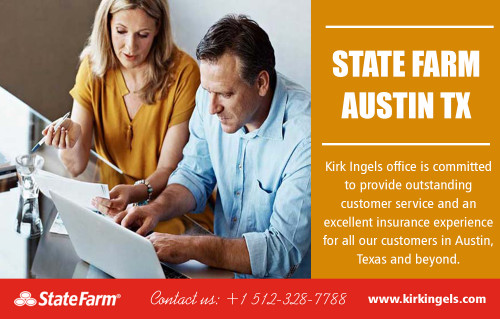 Find a nearby Austin State Farm Agent and get a free quote today at https://www.kirkingels.com

Find us here: https://goo.gl/maps/UB2ddTL3kAjXLWin6

Services:
Austin State Farm Agent
State Farm Agent Austin TX
State Farm Austin TX

Choosing a qualified Austin State Farm Agent is one of the most important things you can do to protect your assets. Independent Insurance Agents can provide you with more choices when comparing price, reputation, and customer service. Insurance Agents can help you choose from several companies to offer the best possible coverage at the best prices. The biggest mistake people make when selecting Insurance is to only look for the lowest price, so it is always best to ask a professional. 

Contact Us: Kirk Ingles
3701 Bee Caves Rd STE 201, Austin, TX 78746, USA
Phone: (512) 270-6327
Fax: (512) 870-9370

Follow us on:
https://www.facebook.com/kirkingelsstatefarm/
https://www.linkedin.com/in/kirk-ingels-049bb412/
https://www.yelp.com/biz/kirk-ingels-state-farm-insurance-agent-austin
https://foursquare.com/v/kirk-ingles/5cef995298fbfc002c39d482
https://rumble.com/user/StateFarmAustinTX