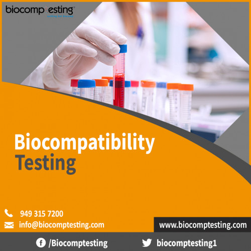 Biocomptesting, Inc. is offering services in medical device testing to meet its regulatory, toxicology, chemistry, clinical, microbiology and quality needs through its innovation and expertise.
http://www.biocomptesting.com/