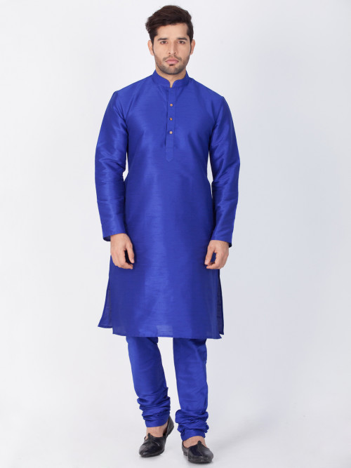 Latest Blue Kurta Pajama designs for traditional men at Mirraw Online Store at amazing prices. https://bit.ly/2WAjH2E