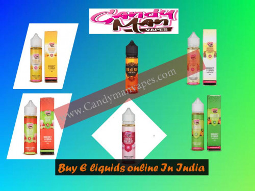 Buy best online vape products on candymanvapes. We provide e-liquids in India, Vape Liquid in Delhi, Buy E liquids online India.