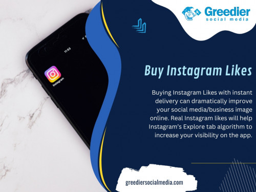 Make sure to buy Instagram likes from trustworthy and reliable sources that offer high-quality engagement on your content. Likes are no exception, so it’s best to find a provider with good reviews and a track record of success in delivering quality results.

Official Website : https://greediersocialmedia.com

Click here information about : https://greediersocialmedia.com/product/buy-instagram-likes/

Our Profile :  https://gifyu.com/greediersocial

More Photos :

https://tinyurl.com/2f7958z4
https://tinyurl.com/2lnkll6z
https://tinyurl.com/2zqjo2av