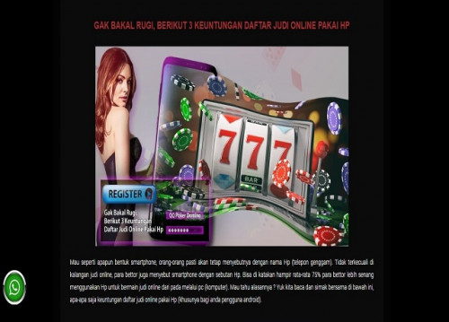 Limitations could be built up to stop huge budgetary domino poker online commitments originating from being really accumulated because of taking part in poker through the web website. All out Tilt poker guarantees a quick activity through this hyperlink. 

Web:https://spark.adobe.com/page/dber5Du0Cbm7q/

#CaraBermainCapsaSusun #CaraBermainDomino #PokerDepositOVO #DaftarJudiOnlinePakaihp