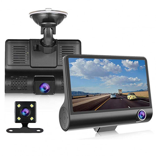 Car DVR camera with 3 Lens 2