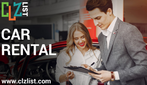 Clzlist gives you the best place to promote your car rental business online by posting ads in our vehicle section.
http://bit.ly/32SFW8j