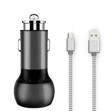 Chargers---LDNIO-C503Q-Dual-USB-QC3.0-Lamp-Ring-Coil-Smart-Car-Charger-3