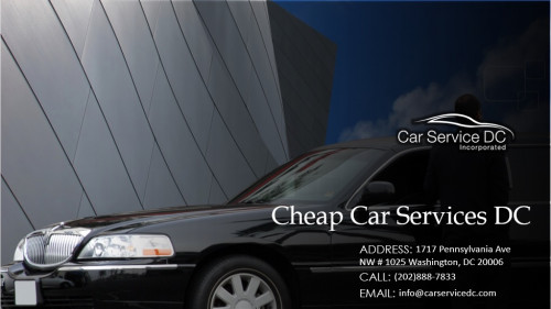 Cheap Car Services DC (202) 888 7833