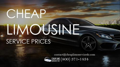 Cheap Limousine Service Prices