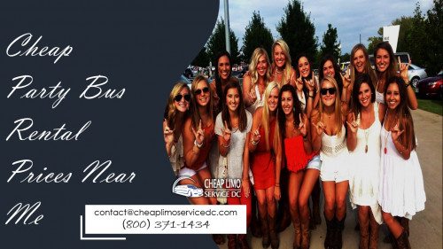 Cheap Party Bus Rental Prices Near Me