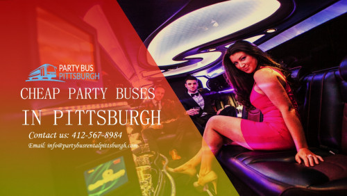 Cheap party buses in Pittsburgh