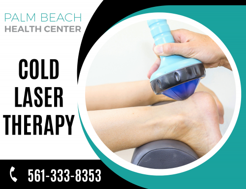 Laser therapy is an advanced, effective option used to decrease inflammation and enhance healing for soft-tissue injuries can create an individualized plan for each patient based on your specific needs. Ping us an email at frontdesk@palmbeachhealthcenter.com for more details.