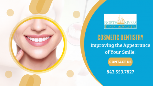 Are you looking for a place to get a perfect smile? Contact North Rivers Dental Associates, we aim every day to surpass your needs with the specialized skill and advanced equipment that are required to restore your tooth. For more information, contact us @ 843.553.7827.