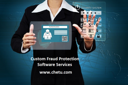 Looking for advanced fraud protection software, we offer custom fraud protection software to help businesses of all sizes to detect and prevent fraudulent transactions. To know more visit: https://www.chetu.com/solutions/fraud-protection.php