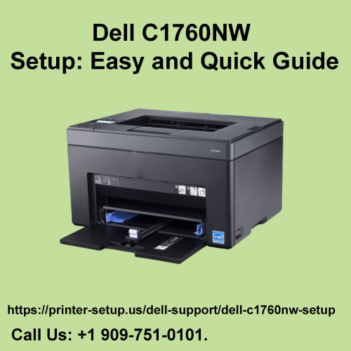 Dell C1760NW Setup Easy and Quick Guide