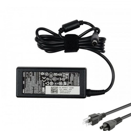 https://www.goadapter.com/original-dell-inspiron-5520-5720-chargeradapter-65w-p-12797.html

Product Info:
Input:100-240V / 50-60Hz
Voltage-Electric current-Output Power: 19.5V-3.34A-65W
Plug Type: 7.4mm / 5.0mm 1 Pin
Color: Black
Condition: New,Original
Warranty: Full 12 Months Warranty and 30 Days Money Back
Package included:
1 x Dell Charger
1 x US-PLUG Cable(or fit your country)